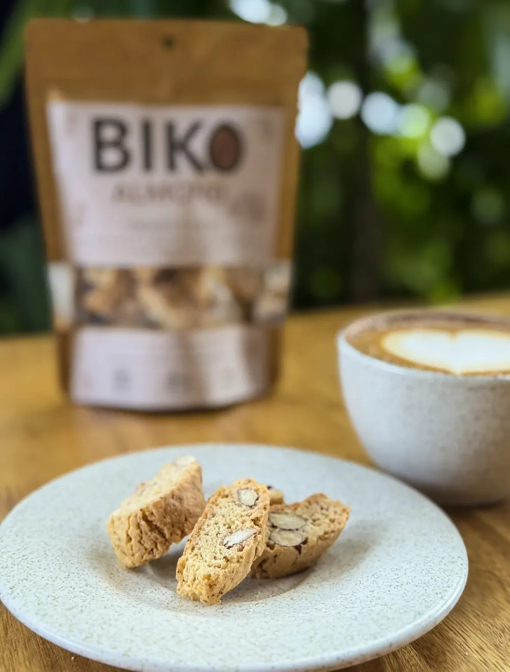Almendras y doble horneado BIKO