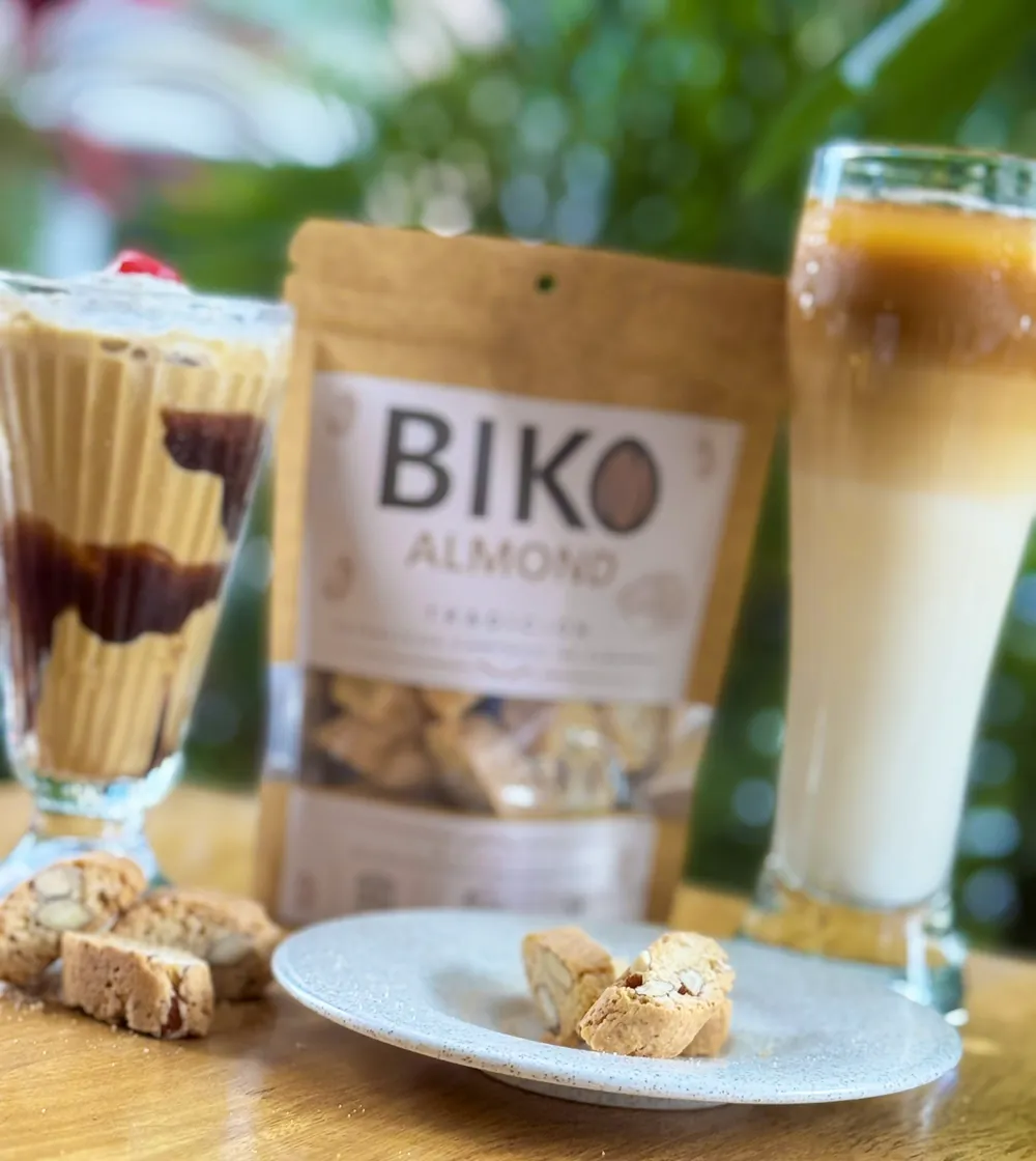 Detalle artesanal de la receta BIKO
